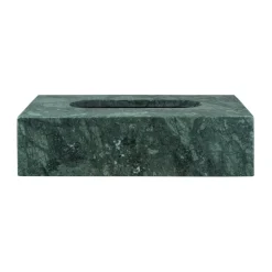 Paniers De Rangement<Mette Ditmer Coffret à mouchoirs Marble 14x25,5 cm, Dark forest