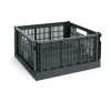 Boites & Bocaux<HAY Colour Crate L Square 42x42 cm, Charcoal
