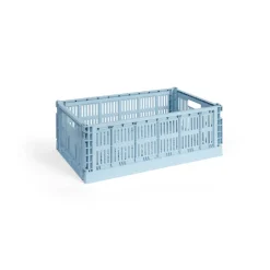 Paniers De Rangement<HAY Colour Crate L 34,5x53 cm, Soft blue
