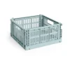 Boites & Bocaux<HAY Colour Crate M Square 29,5x29,5 cm, Dusty blue
