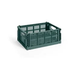 Paniers De Rangement<HAY Colour Crate M 26,5x34,5 cm, Dark green