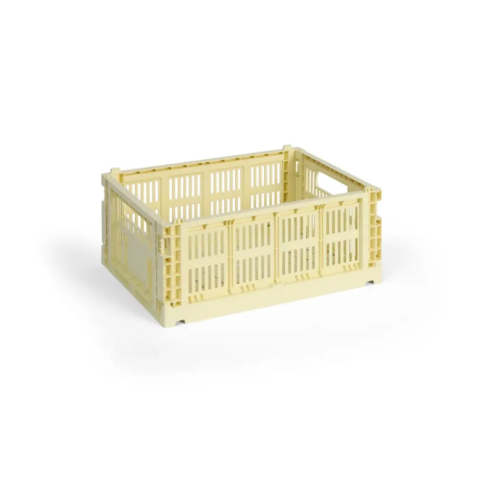 Paniers De Rangement<HAY Colour Crate M 26,5x34,5 cm, Light yellow