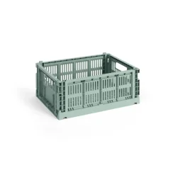 Paniers De Rangement<HAY Colour Crate M 26,5x34,5 cm, Sage green