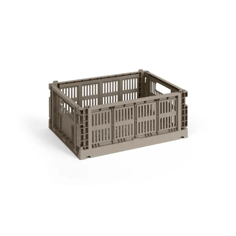 Paniers De Rangement<HAY Colour Crate M 26,5x34,5 cm, Warm grey