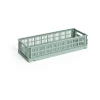 Boites & Bocaux<HAY Colour Crate Mini Oblong 13x34,5 cm, Sage green