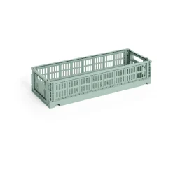 Boites & Bocaux<HAY Colour Crate Mini Oblong 13x34,5 cm, Sage green