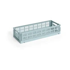 Boites & Bocaux<HAY Colour Crate Mini Oblong 13x34,5 cm, Dusty blue