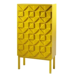 Vitrines & Présentoirs<A2 Commode Collect 2011, jaune