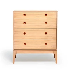 Commodes & Caissons De Rangement<Mavis Commode Höllviken, Chêne blanchi pigmenté, 4 tiroirs