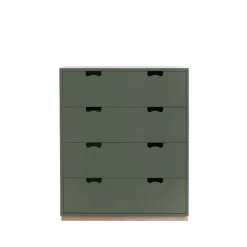 Commodes & Caissons De Rangement<Asplund Commode Snö A, green khaki, support en bouleau