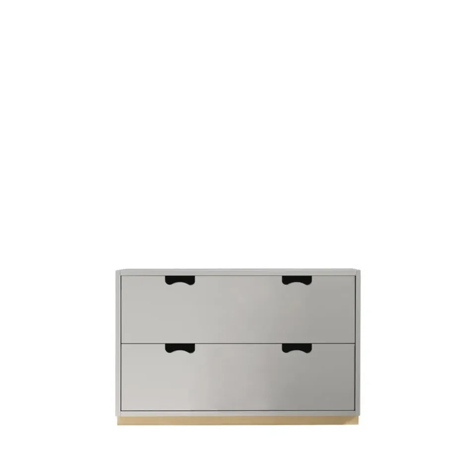 Commodes & Caissons De Rangement<Asplund Commode Snö A2, light grey, support en bouleau