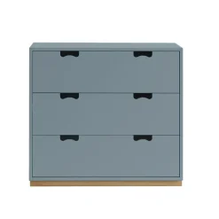 Commodes & Caissons De Rangement<Asplund Commode Snö A3, nordic blue, support en chêne