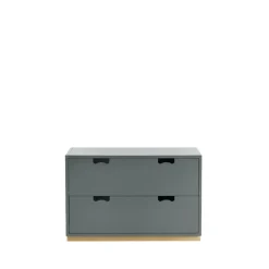 Commodes & Caissons De Rangement<Asplund Commode Snö A2, storm grey, support en bouleau