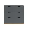 Commodes & Caissons De Rangement<Asplund Commode Snö A3, storm grey, support en chêne