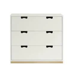 Commodes & Caissons De Rangement<Asplund Commode Snö A3, white, support en chêne