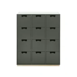 Commodes & Caissons De Rangement<Asplund Commode Snö B, green khaki, support en bouleau