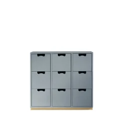 Commodes & Caissons De Rangement<Asplund Commode Snö B3, nordic blue, support en bouleau