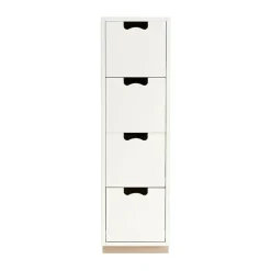 Commodes & Caissons De Rangement<Asplund Commode Snö J4, white, base en bouleau