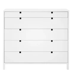 Commodes & Caissons De Rangement<1898 Commode Square 5 tiroirs, Blanc