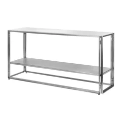 Meubles Tv & Media|Commodes & Buffets<Kristina Dam Studio Console pliable 124x60 cm, Acier inoxydable brossé