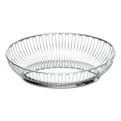 Paniers De Rangement<Alessi Corbeille métallique ovale 20x28 cm, Acier inoxydable