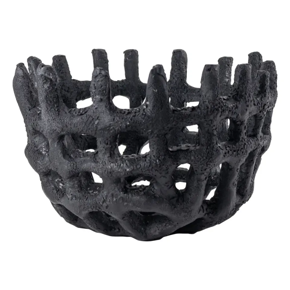 Bols Décoratifs<Mette Ditmer Corbeille tressée Art Piece, Black