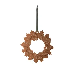 Décorations De Noël<Kähler Couronne de Noël Gingerbread Ø18.5 cm, Brun