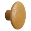 Crochets & Portemanteaux Muraux<Muuto Crochet Dots wood burnt orange, Ø9 cm