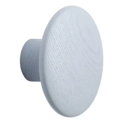 Crochets & Portemanteaux Muraux<Muuto Crochet Dots wood light blue, Ø9 cm