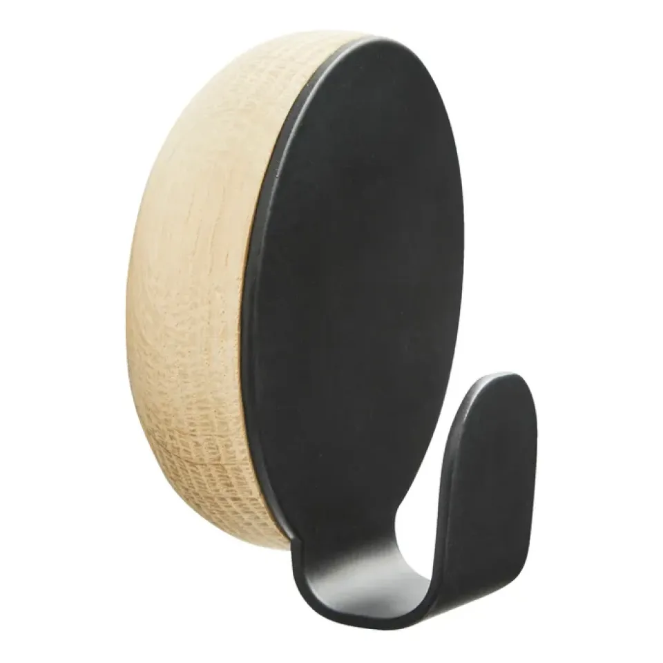 Crochets & Portemanteaux Muraux<Woud Crochet Haak, Noir