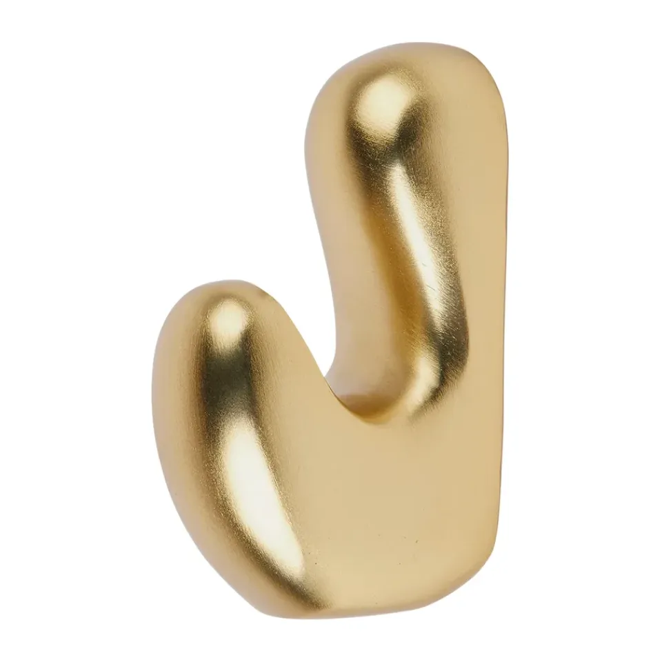 Crochets & Portemanteaux Muraux<Broste Copenhagen Crochet Roberta 10x7 cm, Brass finish