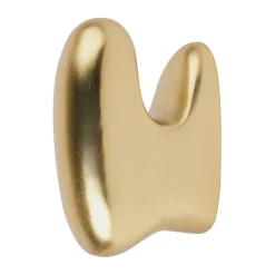 Crochets & Portemanteaux Muraux<Broste Copenhagen Crochet Roberta 10x7 cm, Brass finish