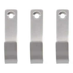 Crochets & Portemanteaux Muraux<Meraki Crochets Thapsus, lot de 3, Acier brossé