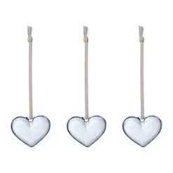 Décorations De Pâques<Iittala Cœur en verre , Bleu clair, 5 cm, lot de 3