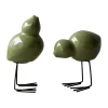 Décorations De Pâques<DBKD Décoration de Pâques Swedish Birds Lot de 2, Vert brillant