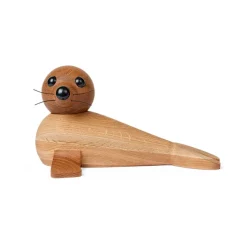 Figurines En Bois<Spring Copenhagen Décoration Anaana phoque 17 cm, Chêne