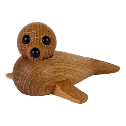 Figurines En Bois<Spring Copenhagen Décoration Bébé phoque, Chêne