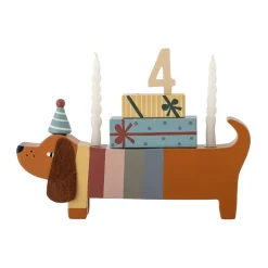 Accessoires Pour Chambre D'Enfants|Accessoires Pour Chambre D'Enfants<Bloomingville Décoration Charlie Birthday 28 cm, Brown-multi