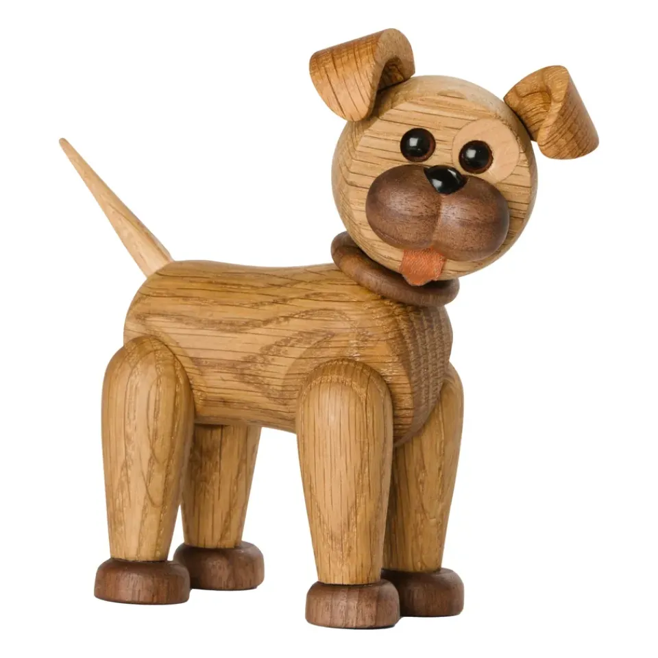 Figurines En Bois<Spring Copenhagen Décoration chien Happy, Chêne