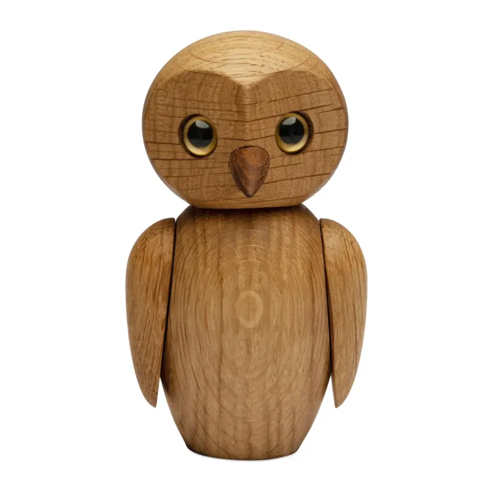 Figurines En Bois<Spring Copenhagen Décoration chouette Clever 10 cm, Chêne