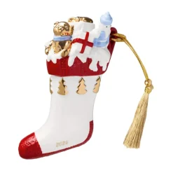 Décorations De Noël<Villeroy & Boch Décoration de Noël botte Christmas Classics, Blanc-rouge