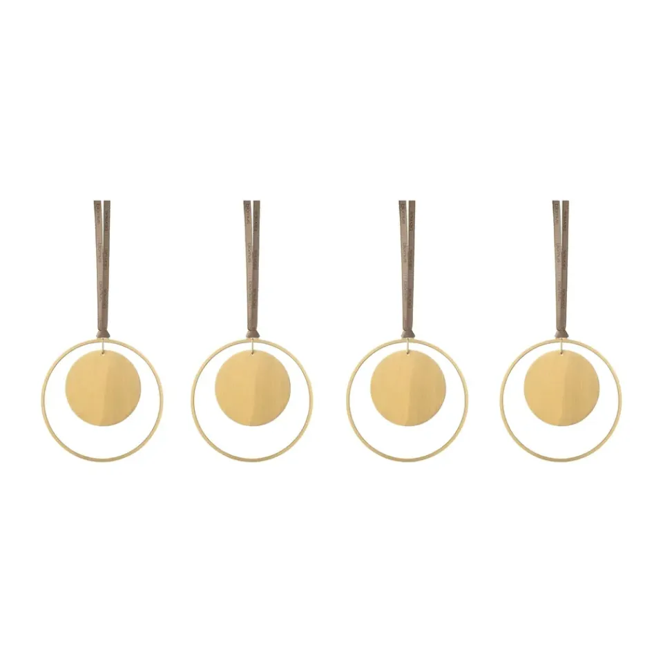 Décorations De Noël<Blomus Décoration de Noël KITAI 8,5 cm lot de 4, Circle