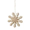 Décorations De Noël<Broste Copenhagen Décoration de Noël Snowflake natural, Ø15 cm