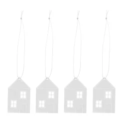 Décorations De Noël<Cooee Design Décoration de Noël Town House 6 cm, Acier inoxydable