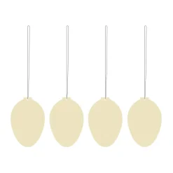 Décorations De Pâques<Cooee Design Décoration de Pâques Easter Deco œuf Lot de 4, Light yellow