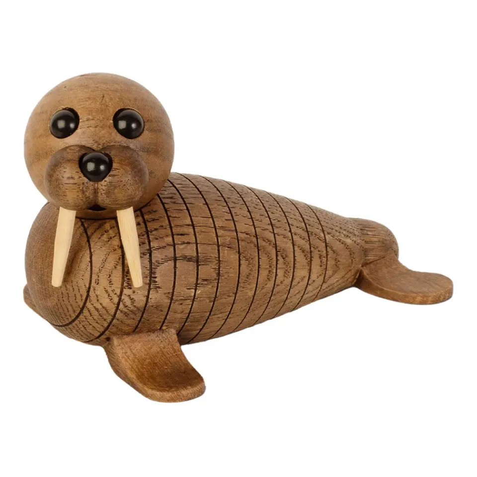 Figurines En Bois<Spring Copenhagen Décoration morse Wally, Chêne