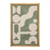 Décorations Murales<Bloomingville Décoration murale Longton 45x65 cm, Green