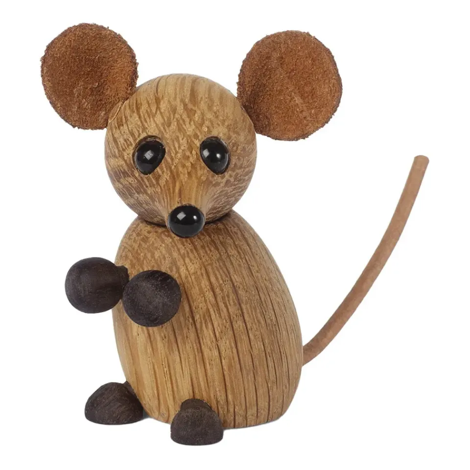 Figurines En Bois<Spring Copenhagen Décoration The Country Mouse, Chêne