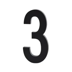 Accessoires Pour Chambre D'Enfants|Accessoires Pour Chambre D'Enfants<Design Letters chiffres Aluminium 50 mm, 3