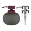 Pompes À Savon & Porte Savons<Mette Ditmer Distributeur de savon bas Lotus Play, avec 2 pompes, Dark olive
